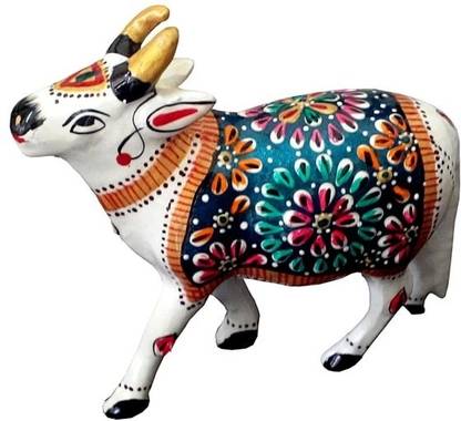 Chitrahandicraft Cow Decorative Showpiece  -  12.5 cm