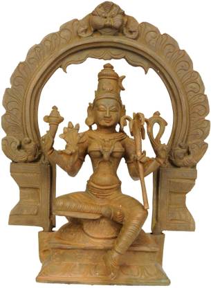 EXOTIC INDIA Raj Rajeshwari Devi Decorative Showpiece  -  26.67 cm