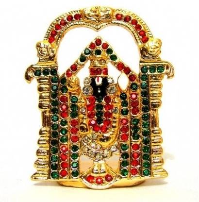 Nirus Lord Balaji Idol 5cm NSI15 Decorative Showpiece  -  4 cm