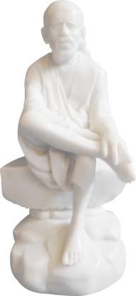Shivani Art Sai Baba Idol Statue Murti - Big Size Decorative Showpiece  -  35 cm