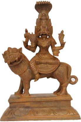 EXOTIC INDIA Pratyangira Devi Decorative Showpiece  -  16.51 cm