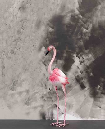 Life Size Flamingo Figurine Decorative Showpiece  -  92 cm