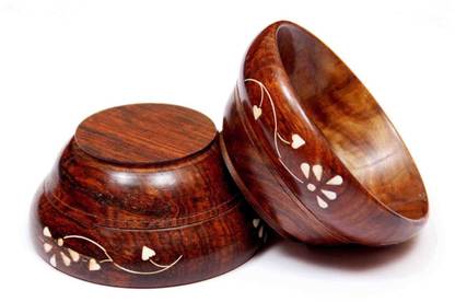 Craft Echo Set of 2 Bowls Decorative Showpiece  -  2 cm