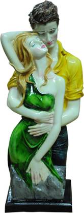 ADDA ONLINE ROMANTIC COUPLE Decorative Showpiece  -  39.5 cm