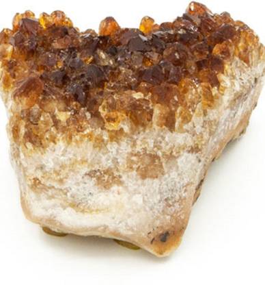 Citrine Rock Decorative Showpiece  -  5 cm