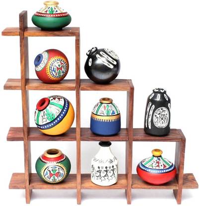 HOME SPARKLE Graph Style Decorative Showpiece  -  32.5 cm