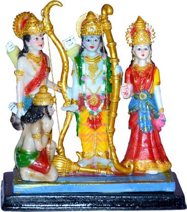 Vaah Shree Ram Darbar Decorative Showpiece  -  21 cm