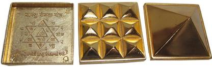 Varanasi Enterprises Pyramid Set- 2 Inch for Vastu tool/remedy Decorative Showpiece  -  2 cm