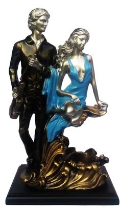 AnnKay Handicrafts Sexy Couple Decorative Showpiece  -  28 cm