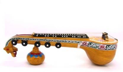 Nirus Small Veena - 14" Decorative Showpiece  -  9 cm