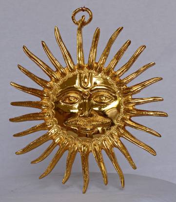 Vedika ANC Ved-Kme-Sun-Wall Hanging Decorative Showpiece  -  10 cm