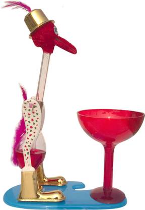 Mann Retails Magical Bird Dip Dap Decorative Showpiece  -  16 cm