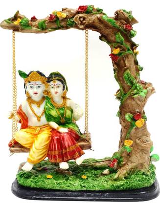 Deco Junction Radha Krishna Decorative Showpiece  -  32 cm