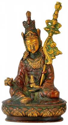 Redbag Tibetan Buddhist Guru Padmasambhava Statue Decorative Showpiece  -  15.54 cm