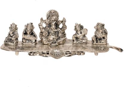 Jaipurraga Lord Ganesha Decorative Showpiece  -  8 cm