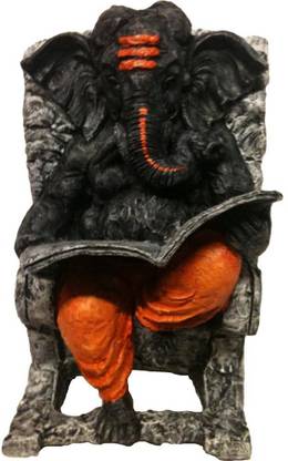 Its Our Studio Rocking Chair Ganesha Statue Decorative Showpiece  -  48.26 cm