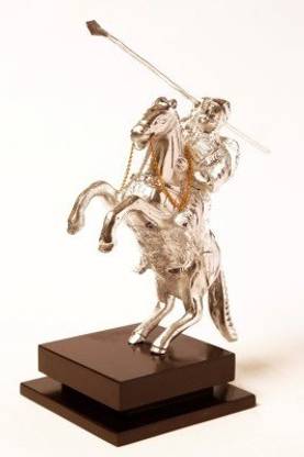 C & C Maharana Pratap Statue Decorative Showpiece  -  25 cm