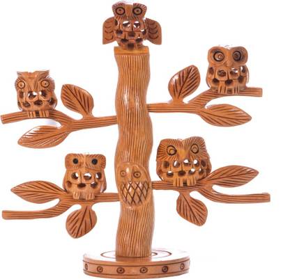 GSI Wooden Tree Decorative Showpiece  -  20 cm