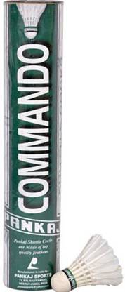 Panko Commando Feather Shuttle  - White
