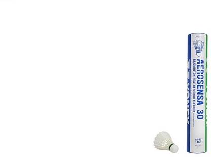 YONEX AS-30 Feather Shuttle  - White