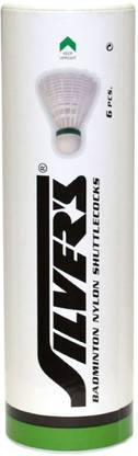 Silver's Pro 570 Nylon Shuttle  - White