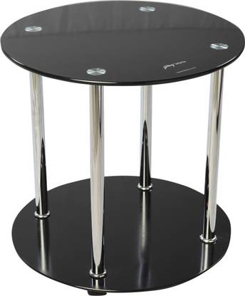 Godrej Interio Glide Glass Corner Table