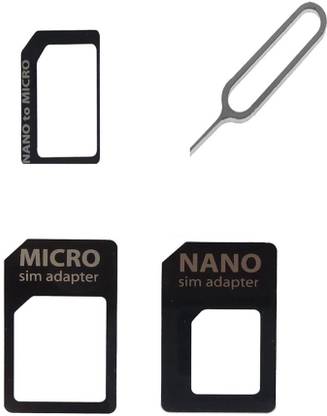 Casreen 1400149 Mobile SIM CARD Adapter Nano to Micro, Nano to Regular, Micro to Regular Sim Adapter