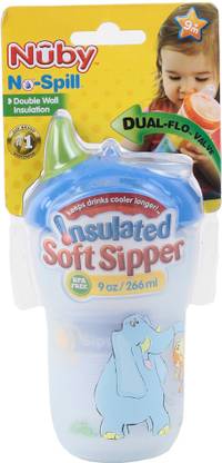 NUBY Insulated Cup With Hard Spout Flip-Top Cover