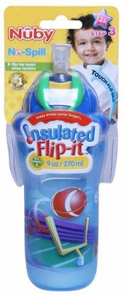 NUBY Insulated No - Spill Flip - it Sipper Bottle