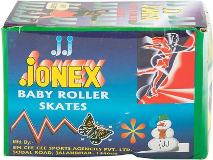 JONEX Baby Quad Roller Skates - Size 12 - 16 US