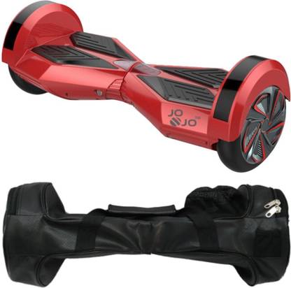 JoJo Transformers 8.5 Inch Smart Self Balance Scooter Segway 2 Wheel Smart Electric Hoverboard + Bluetooth Speaker + LED_4 27.5 inch x 66 inch Skateboard