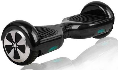 Jugaaduu Jugaaduu Hoverboard Balance Wheel Hover Skate Segway scooter H-6.5-BLACK Motorized Skateboard 19 inch x 6.5 inch Skateboard