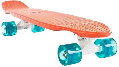 Oxelo by Decathlon Big-Yamba-Red-Blue 28 inch x 7 inch Skateboard