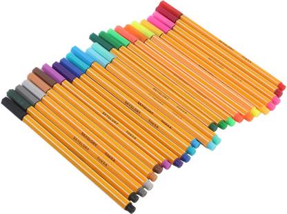 SKYGLORY Assorted Colors 0.4 mm Fine Point Fineliner Nib Sketch Pens