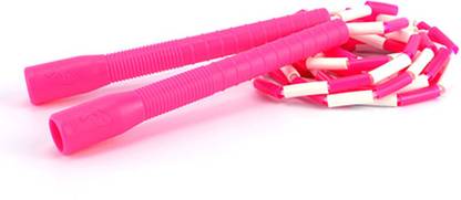 Sanguine Long Handle Beaded Skipping Rope