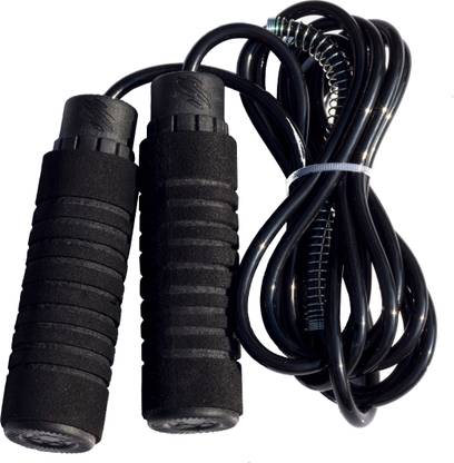 SportSoul PVC Rope with Foam Handles Ball Bearing Skipping Rope