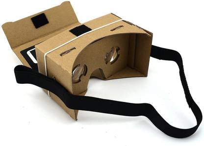DMG VR Google Cardboard Virtual Reality DIY Glasses For 3D Movies and Games Compatible with Android & iPhone