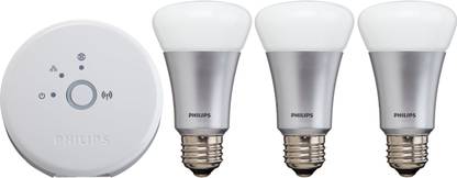 PHILIPS Hue Starter Kit (With Bridge) Smart Bulb