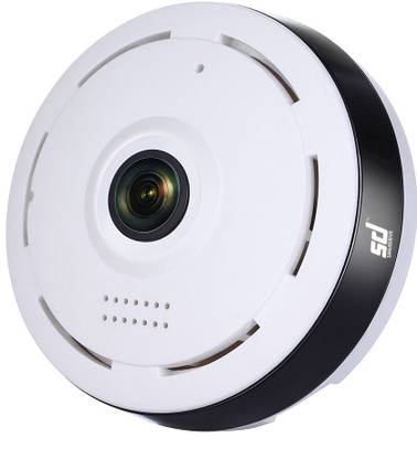 Smiledrive Plug & Play Wireless Surveillance Cam 360 Degree Panoramic Wifi IP CCTV Security Camera- 960P Plug & Play Wireless Surveillance Cam with Night Vision IR cut, Two-way talk and Motion Detection Functions Smart Security Camera