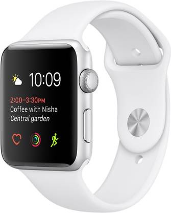 APPLE Watch Series 2 - 38 mm Silver Aluminium Case with White 