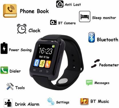 TECHNO FROST Techno Frost U-8 Smart Watch Smartwatch