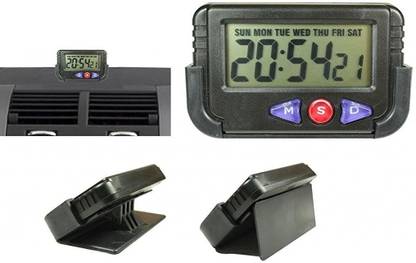 RR Digital Car Vehicle Clock