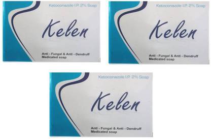 Kelen Anti - Fungal & Anti - Dandruff Medicated Soap