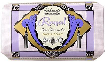Claus Porto Deco Collection Royal Iris Lavender Bath Soap