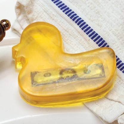 Virginia Gift Company Duck Money Soap: Each Bar Contains a Real