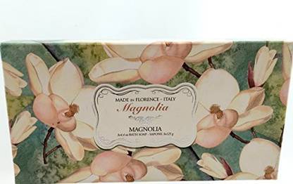 Sapone Toscano Extra Fine Luxury Magnolia 3x Soap Set