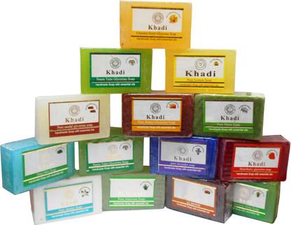 KHADI Natural Handmade Soap (14 x 35.71 g)