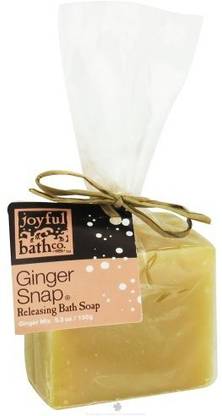 Joyful Bath Co Ginger Snap Releasing Bath Soap Ginger