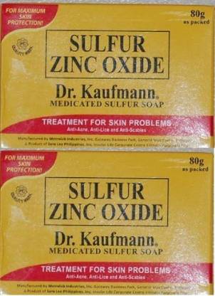 Dr. Kauffman Soap Lot of Medicated Sulfur Soap