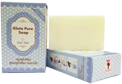 wink white soap Wink White Natural Gluta Pure Soap Whitening Anti Aging Face Skin Body Bleaching